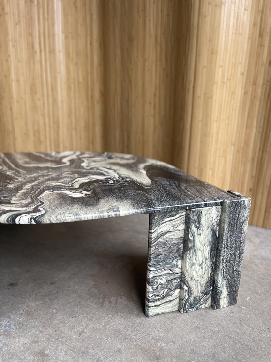 Image 1 of Vintage Marble Coffee Table Italian Design