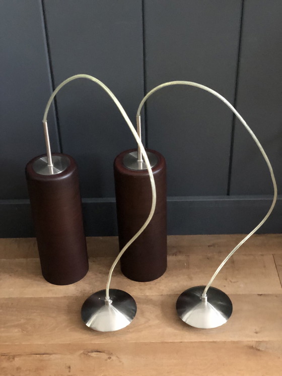 Image 1 of Lampade a sospensione a cilindro vintage