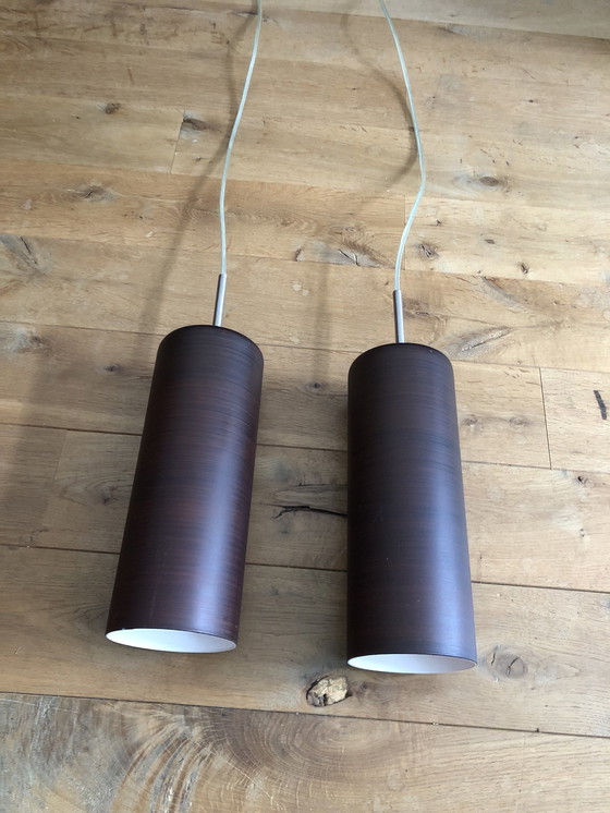 Image 1 of Lampade a sospensione a cilindro vintage