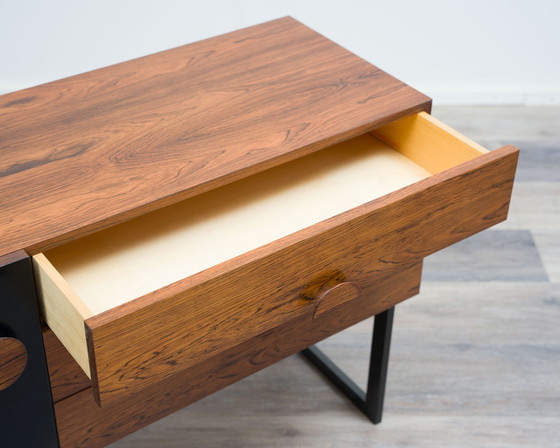 Image 1 of 70s Xs sideboard in rosewood, restored.