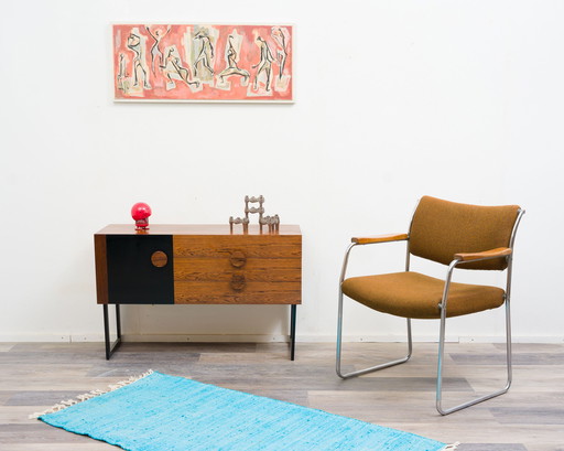 70s Xs sideboard in rosewood, restored.