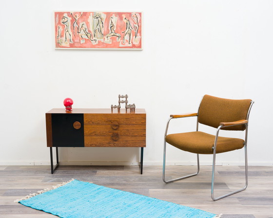 Image 1 of 70s Xs sideboard in rosewood, restored.