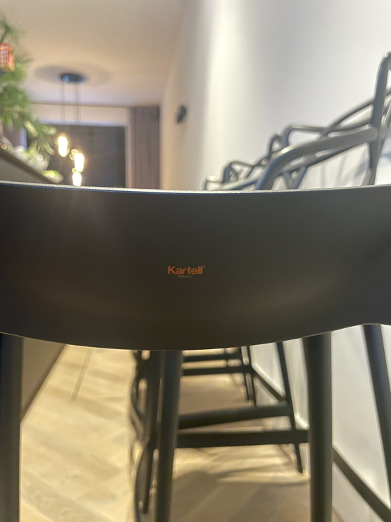 Image 1 of 4X Kartell Masters Black