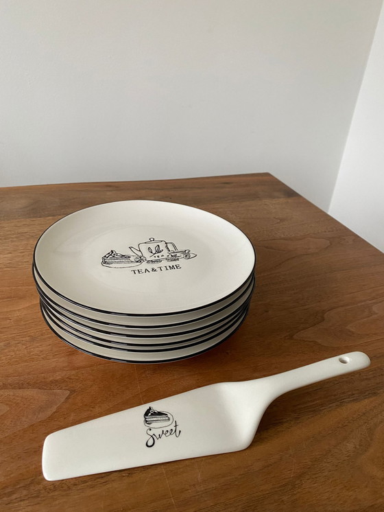 Image 1 of Dining service set 6+1