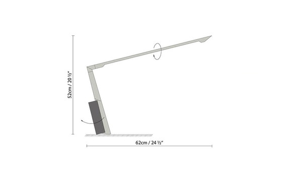 Image 1 of B.Lux Eliana Table Wall Lamp, Design By Manel Ybarguengoitia