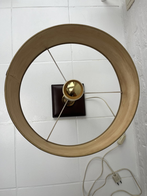 Image 1 of Leather Table Lamp