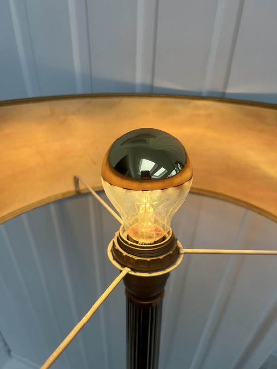 Image 1 of Leather Table Lamp