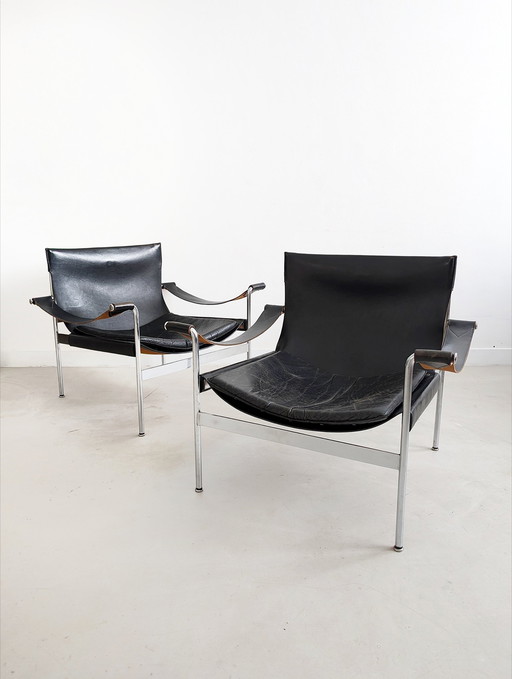 2x Tecta 'D99' Lounge Chairs By Hans Könecke