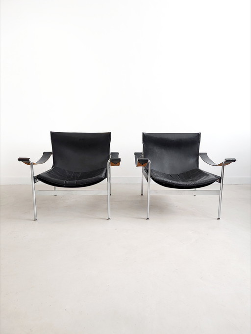 2x Tecta 'D99' Lounge Chairs By Hans Könecke