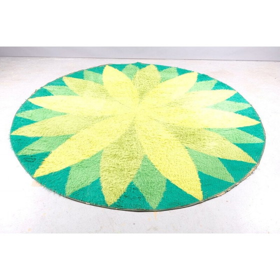 Image 1 of Vintage Marguerite wool rug by Verner Panton, Denmark 1960