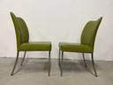 2 Bert plantagie Duo Dining pavé cuir vert
