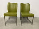 2 Bert plantagie Duo Dining pavé cuir vert