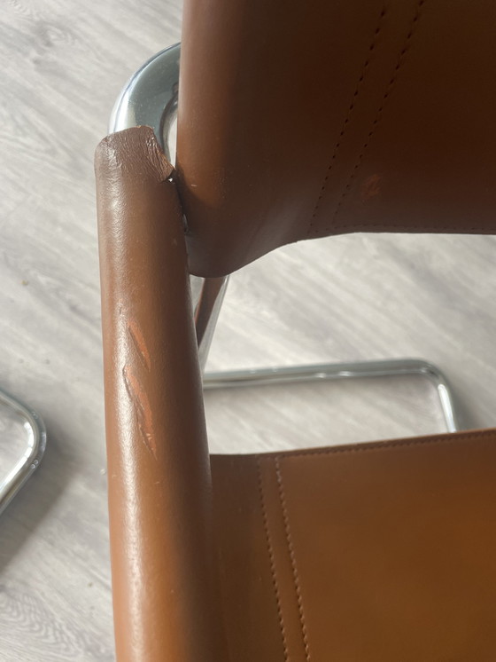 Image 1 of 4x Linea Veam s34 armchairs door Mart Stam