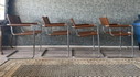 4x Linea Veam s34 armchairs door Mart Stam