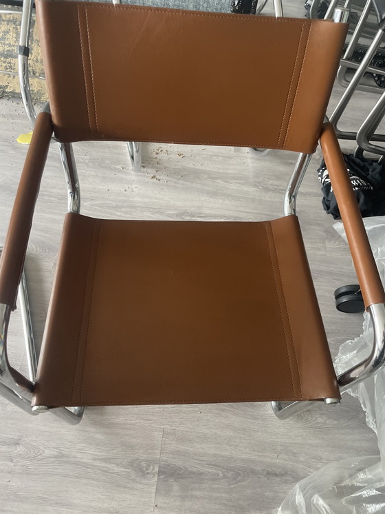 Image 1 of 4x Linea Veam s34 armchairs door Mart Stam