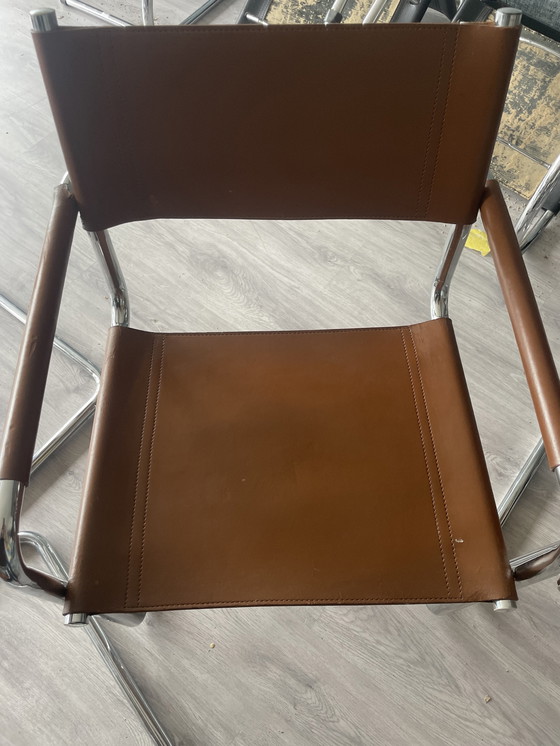 Image 1 of 4x Linea Veam s34 armchairs door Mart Stam