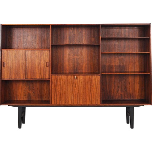 Rosewood bookcase, Danish design, 1970s, production: Westergaards Møbelfabrik