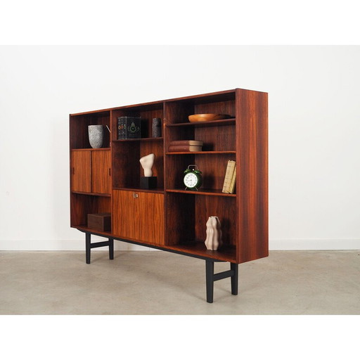 Rosewood bookcase, Danish design, 1970s, production: Westergaards Møbelfabrik