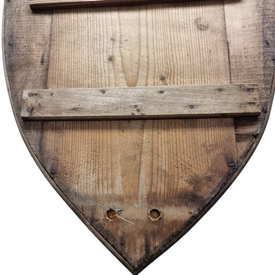 Image 1 of Mirror In The Shape Of A Shield, Early 20th Century