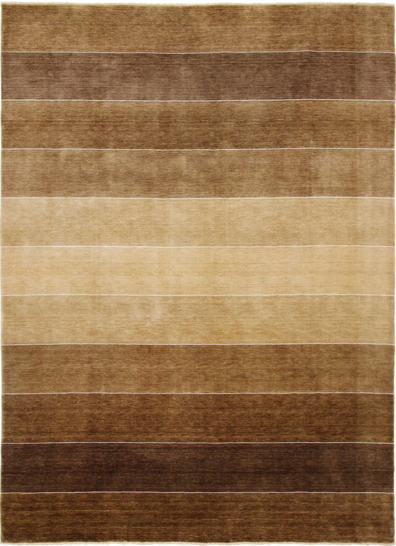 Image 1 of Modern Gabbeh Loom Unicolored Handknotted Rug 346 X 252 Cm New Rug