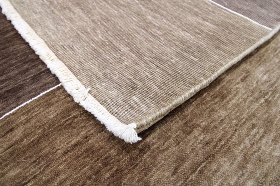 Image 1 of Modern Gabbeh Loom Unicolored Handknotted Rug 346 X 252 Cm New Rug