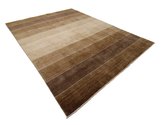 Image 1 of Modern Gabbeh Loom Unicolored Handknotted Rug 346 X 252 Cm New Rug