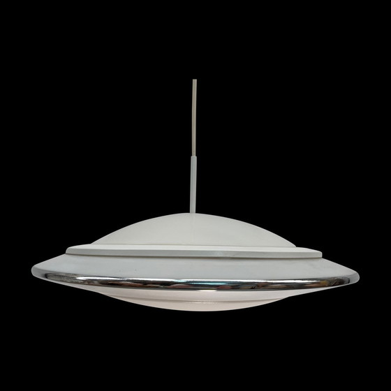 Image 1 of Space Age Ufo Pendant Lamps From Marlin, 1960S