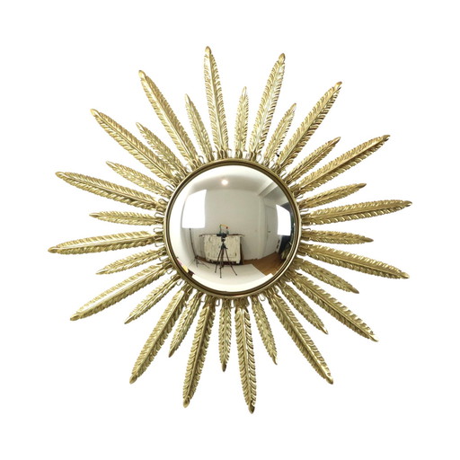 Mid - Century Sun Mirror Deknudt 55Cm