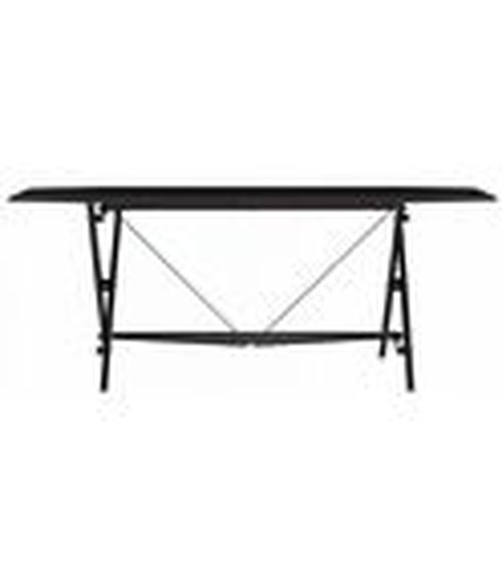 Image 1 of 833 Cassina Cavalletto Table Desk Black stained wood, Franco Albini