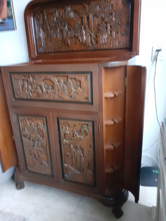 Image 1 of Bar Furniture With Wood Carvings 60th Years