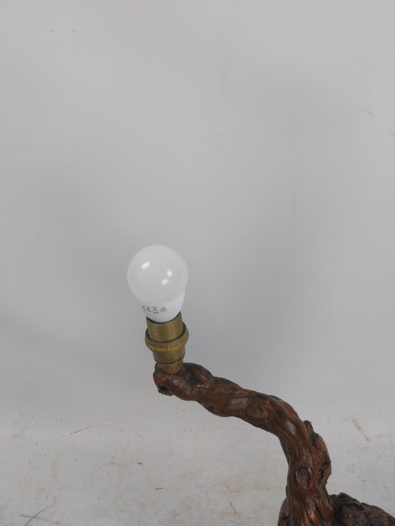 Image 1 of 1 lampada da tavolo brutalista francese a forma di vite, anni '70 