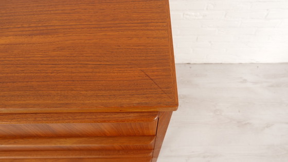 Image 1 of Vintage Danish Chest of Drawers | 6 Drawers | 105 Cm