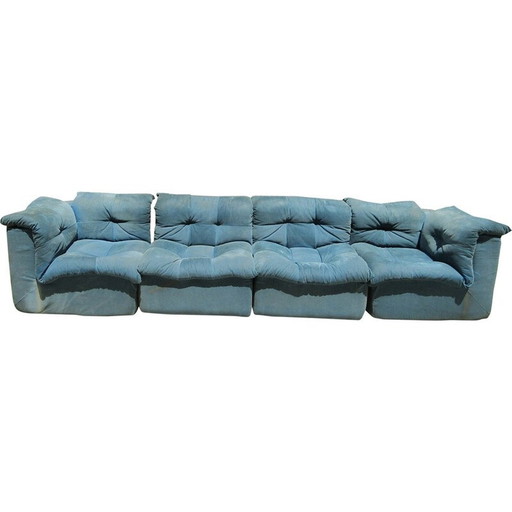 Set da soggiorno in tessuto vintage stilgamma