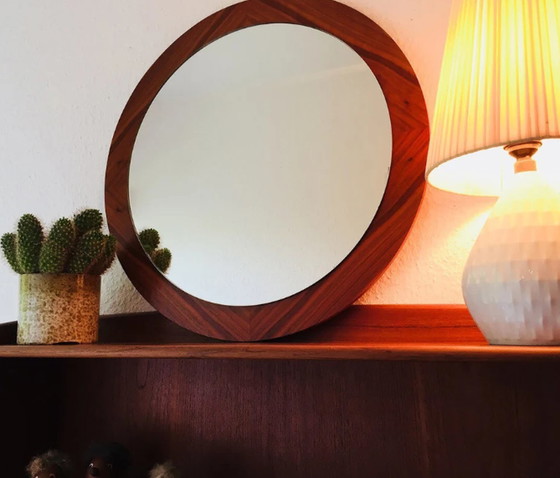 Image 1 of Specchio vintage di design danese di metà secolo