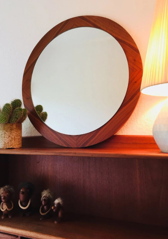 Image 1 of Specchio vintage di design danese di metà secolo