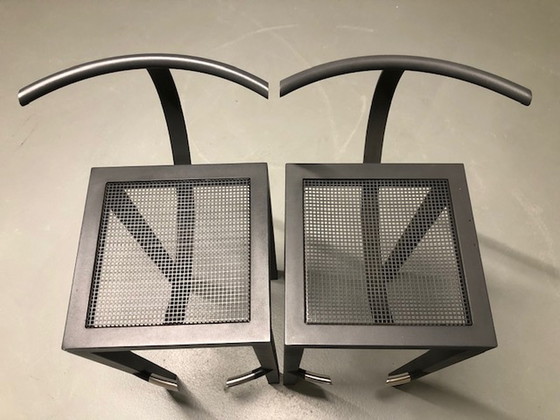 Image 1 of 2x Philippe Starck Sarapis Driade bar stools