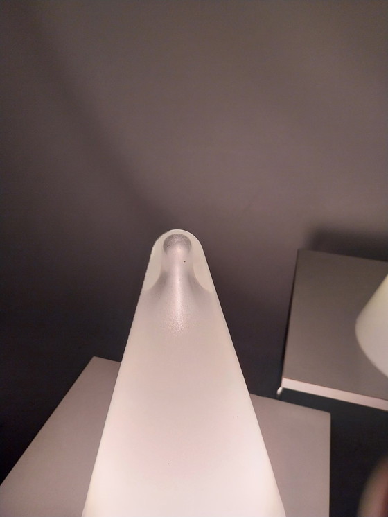 Image 1 of 2 X S.C.E. France Tipi Table Lamp In 2 Sizes. 1980'S.