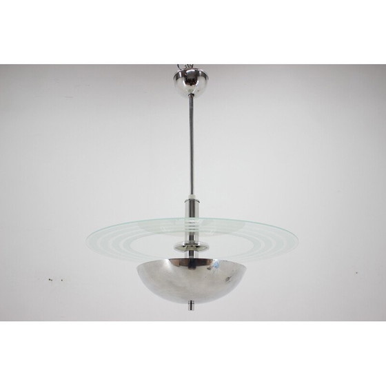 Image 1 of Lampadario Art Déco vintage, Cecoslovacchia 1930