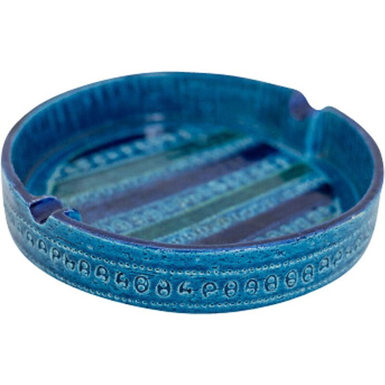 Image 1 of Vintage ashtray in ceramic by Aldo Londi for Bitossi, 1970s