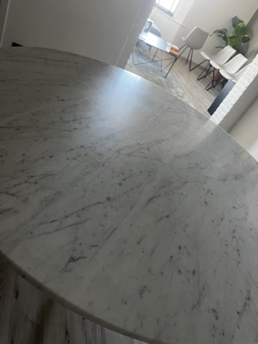 Bianco Carrara Marble Table