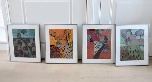 Professional Prints Jeroen Krabe In Frame - 4 Pieces