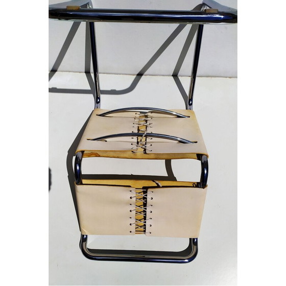 Image 1 of Sedia vintage in pelle S33 anni '70