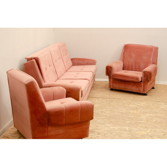 Image 1 of Vintage living room set for Up Závody, Czechoslovakia 1980