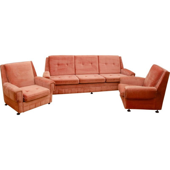 Image 1 of Vintage living room set for Up Závody, Czechoslovakia 1980