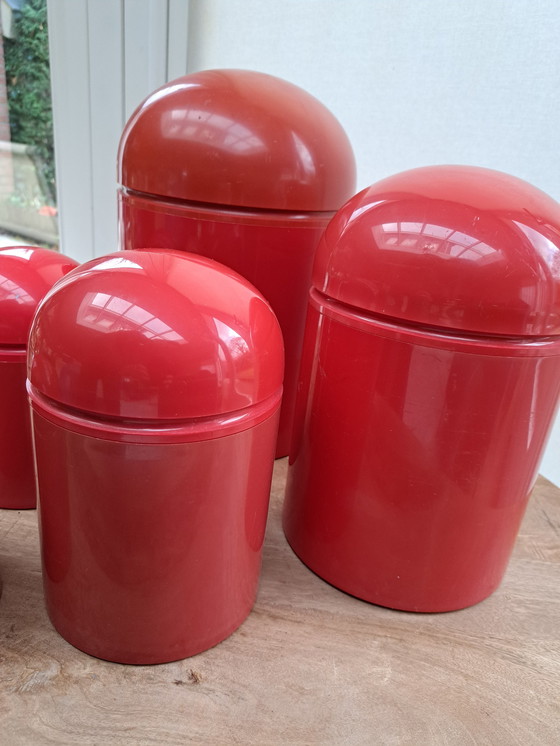 Image 1 of 5x Kartell domed containers