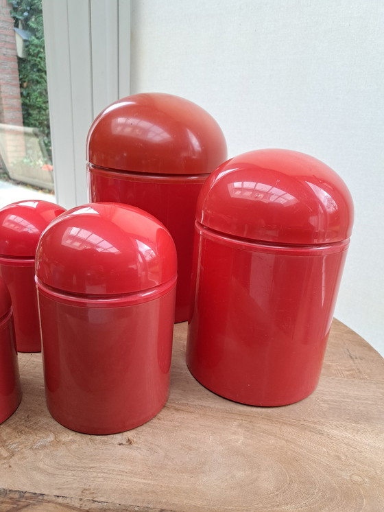 Image 1 of 5x Kartell domed containers