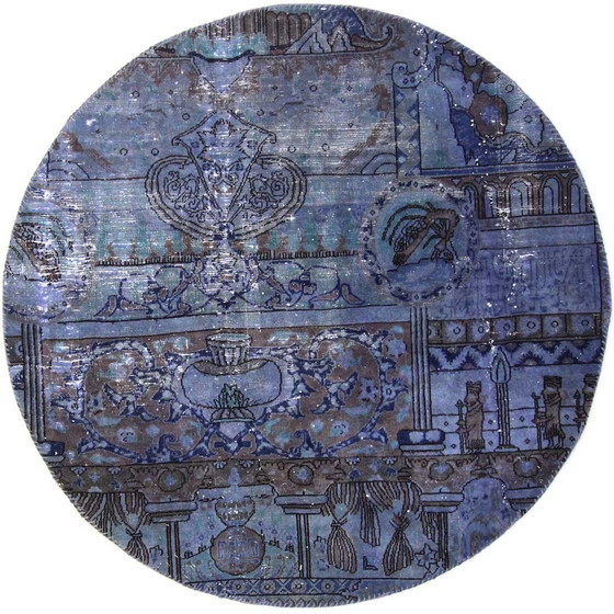 Image 1 of Tappeto vintage Retroslice 140X140