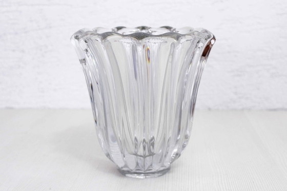 Image 1 of Art Deco P.D'Avesn crystal vase