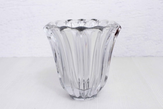 Image 1 of Art Deco P.D'Avesn crystal vase