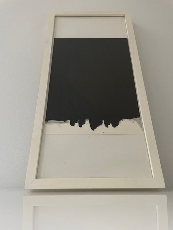 Image 1 of 2 Modern Black and White Artworks Executed In Indian Ink